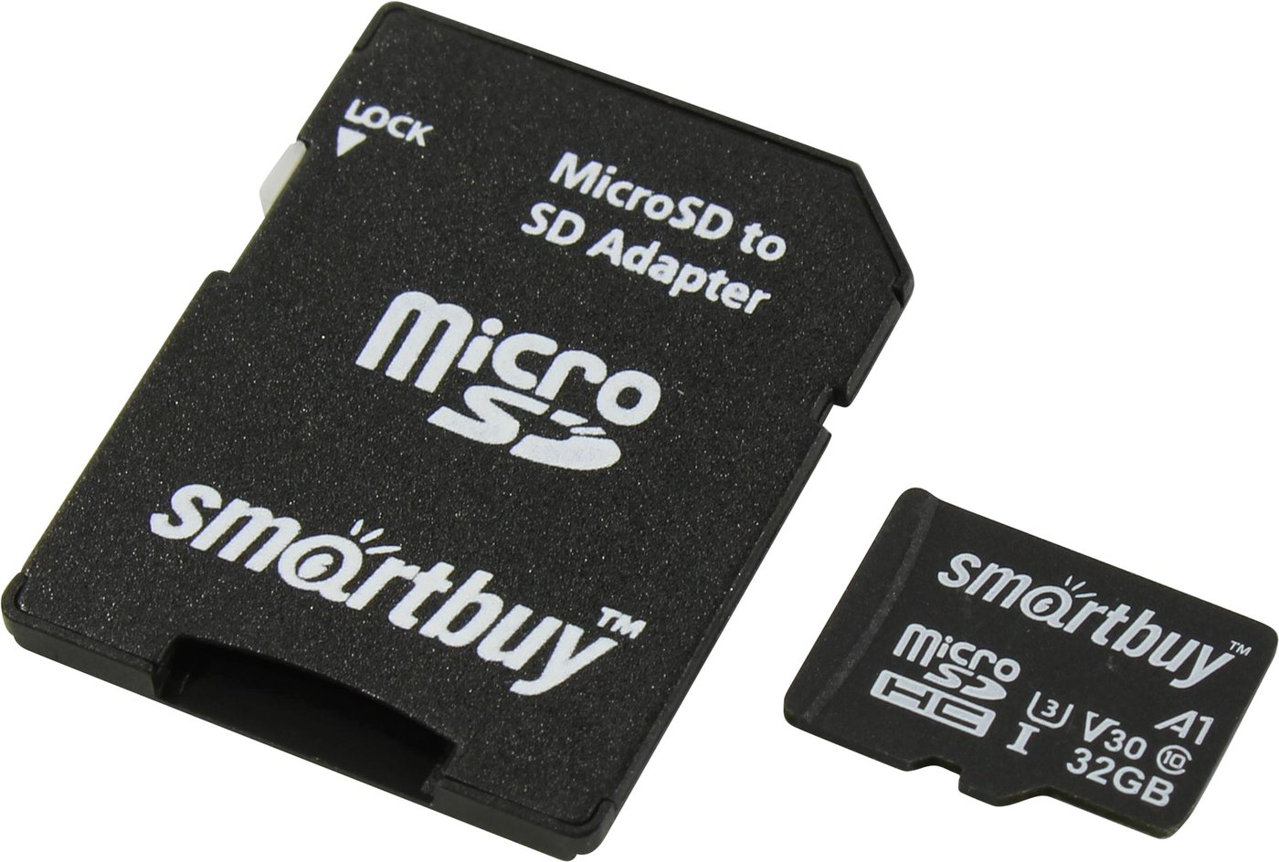 

Карта памяти SmartBuy microSDHC SB32GBSDU1A-AD 32GB