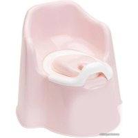 Детский горшок Lalababy Protect Me с крышкой (розовый пастельный)