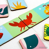 Развивающая игра Paremo Домино Морской мир PE120-32