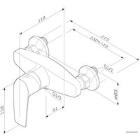 Смеситель AM.PM Gem F90A20000
