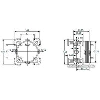 Монтажная коробка Ideal Standard A1000NU