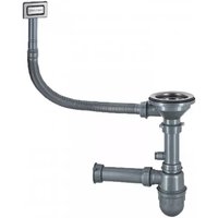 Сифон Paulmark Konz PM2022-BS (брашированная нержавеющая сталь)