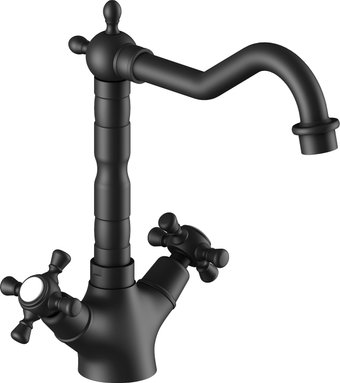 Смеситель Timo Nelson 0143/03F (черный)