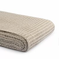 Плед Tkano Essential TK23-TH0003 (бежево-серый)