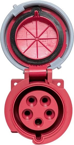 

Розетка КС YHT 3252 3Р+РЕ+N 32А 380В IP67 74304