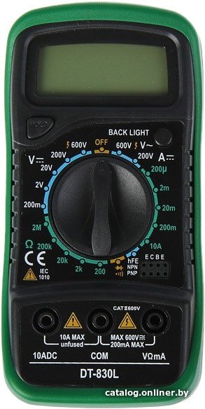 Мультиметр Tundra DT-830L
