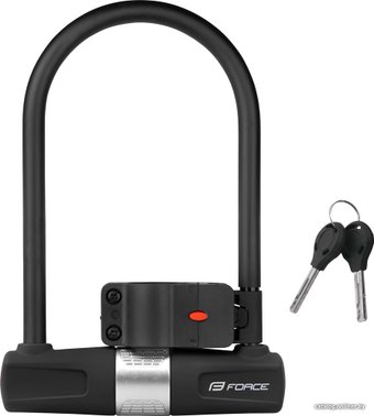 U-образный велосипедный замок Force U-Lock 49141