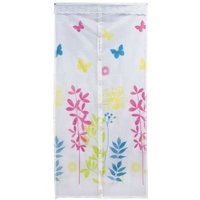 Москитная сетка на дверь Рыжий кот Капутомоскито Цветы 311256 (белый) в Лиде