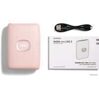Мобильный фотопринтер Fujifilm Instax Mini Link 2 (розовый)