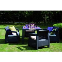 Набор садовой мебели Keter Corfu Fiesta (графит)