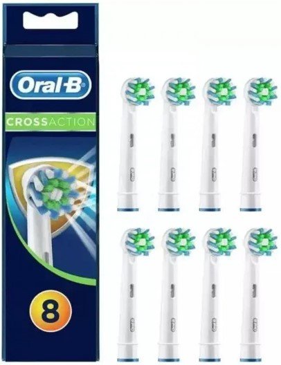 

Сменная насадка Oral-B CrossAction EB 50-8 (8 шт)