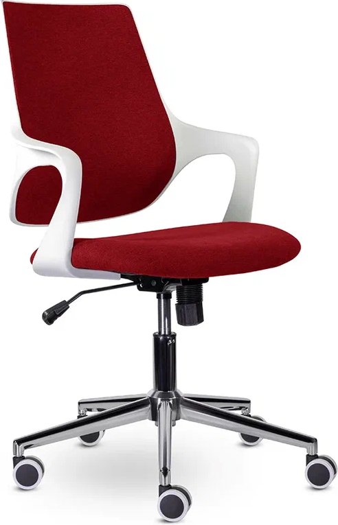 

Офисное кресло UTFC Ситро White PL М-804 (хром красный)