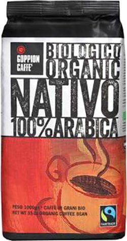 Кофе Goppion Caffe Biologico Nativo зерновой 1 кг