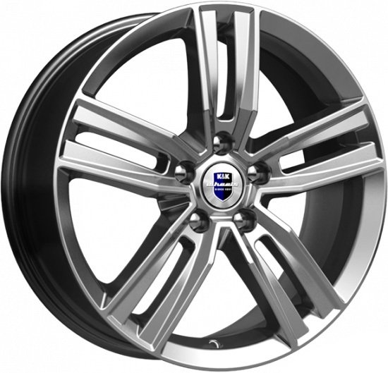 

Литые диски K&K Танаис 18x7" 5x114.3мм DIA 66.6мм ET 37мм Дарк платинум