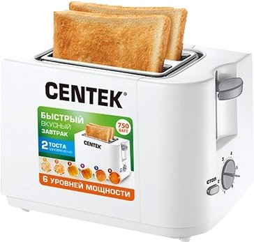

Тостер CENTEK CT-1425 2017 (белый)