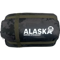 Раскладушка Медведь 200x75x45 (утепленная, со спальным мешком BalMAX Аляска Standart Series до -20°C урбан)