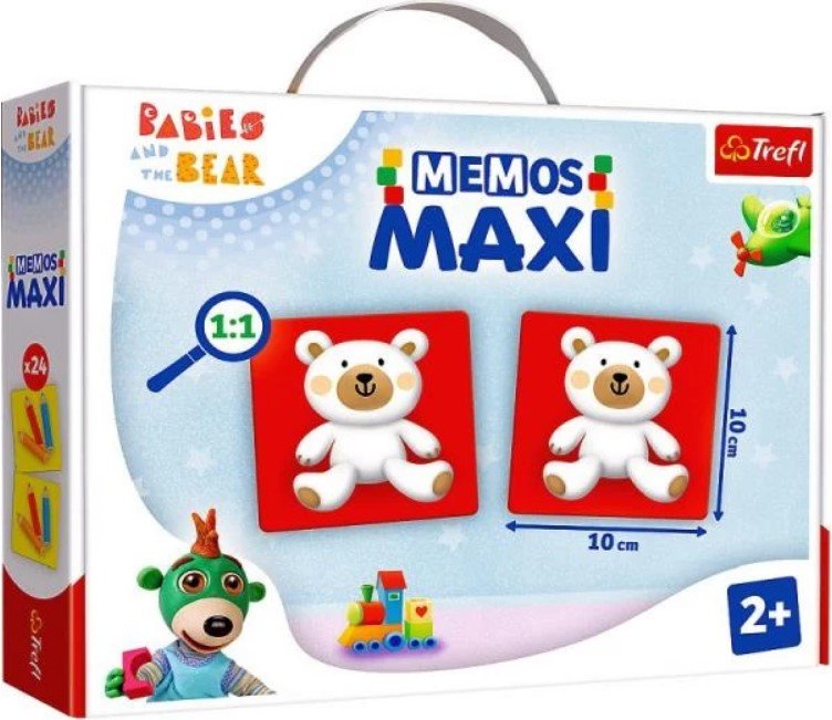 

Развивающая игра Trefl Мой первый мем. Где моя мама 02332 (24 эл)