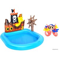 Надувной бассейн Bestway Корабль 52211 (140x130x104)