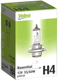 

Галогенная лампа Valeo H4 Essential 1шт [32007]