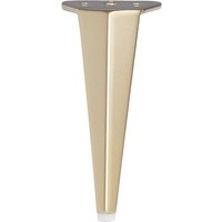 Опора мебельная AKS State Н-140 золото брашированное