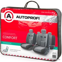 Комплект чехлов для сидений Autoprofi Comfort COM-1105 (черный/темно-серый)