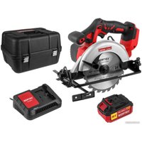 Дисковая (циркулярная) пила Wortex CCS 1816-1 0329349 (с 1-им АКБ, кейс)