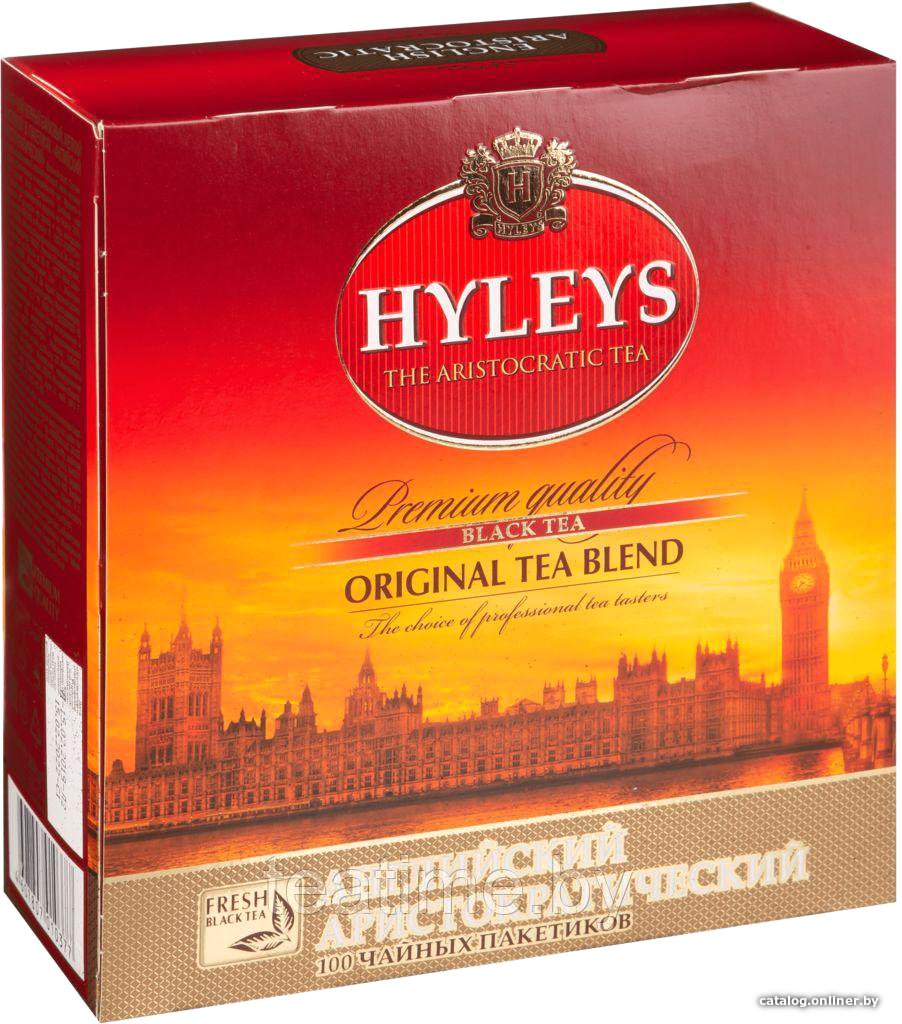 Черный чай Hyleys Английский аристократический черный 10001 100 шт