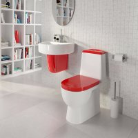 Умывальник Sanita Luxe Best ВКС WB.PD/Best/55-C/WHT.G/S1