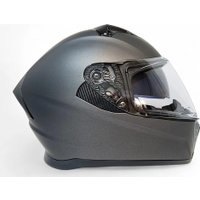 Мотошлем AIM JK320 320-005-L (L, серый металлик)