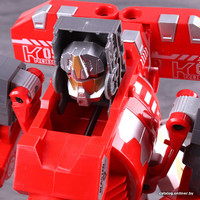 Трансформер Darvish Робот-бластер с мягкими пулями DV-T-2006 (красный)