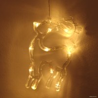 Гирлянда бахрома Серпантин Бахрома Волшебство 2.5 м 126 ламп LED (теплый белый)