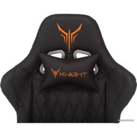 Игровое (геймерское) кресло Knight Armor (черный ромбик/экокожа)