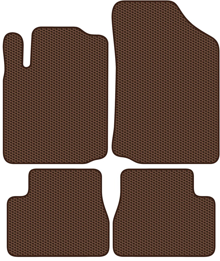 

Комплект ковриков для авто Alicosta Citroen C3 (хэтчбэк) 2001 - 2014 (коричневый, сота)