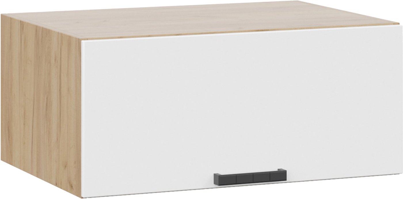 

Шкаф навесной Трия Детройт 1В8ГП исп.2 (дуб крафт золотой/белый глянец)