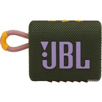 Беспроводная колонка JBL Go 3 (зеленый)