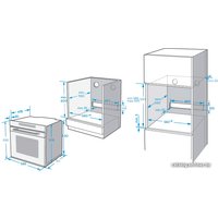 Электрический духовой шкаф Weissgauff EOM 731 PDBX