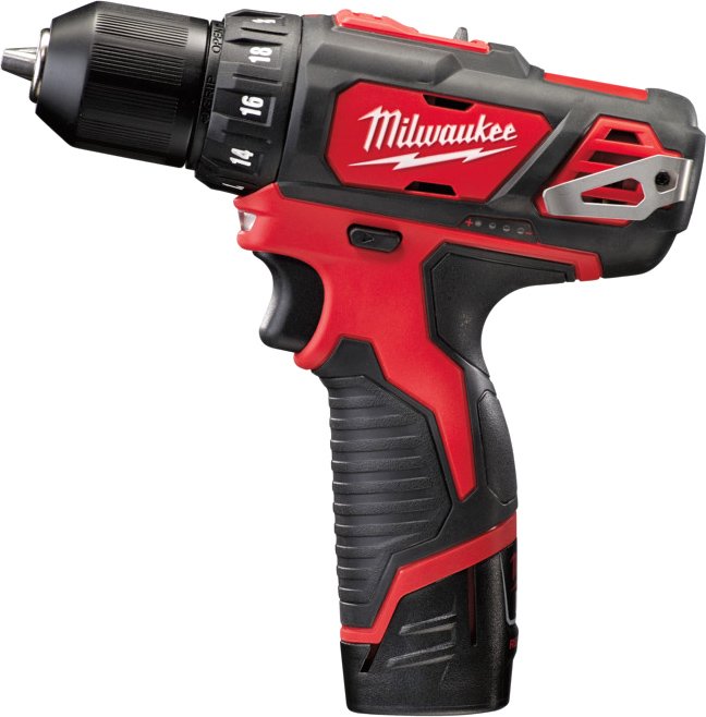 

Дрель-шуруповерт Milwaukee M12 BDD-202C 4933441915 (с 2-мя АКБ, кейс)