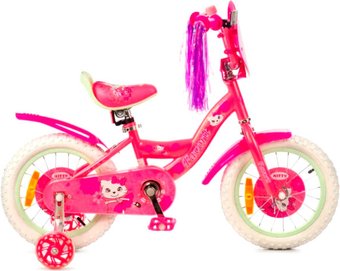 Детский велосипед Favorit Kitty KIT-14RS (розовый)