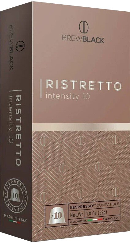 

Кофе в капсулах BrewBlack Ristretto 10 шт