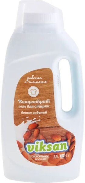 

Гель для стирки Viksan Миндальное молочко 1.5 л