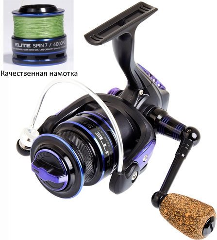 

Рыболовная катушка Salmo Elite Spin 7 1000FD