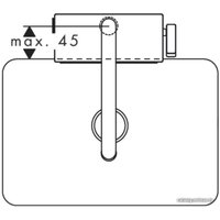 Смеситель Hansgrohe Aquno Select M81 73830670 (матовый черный)