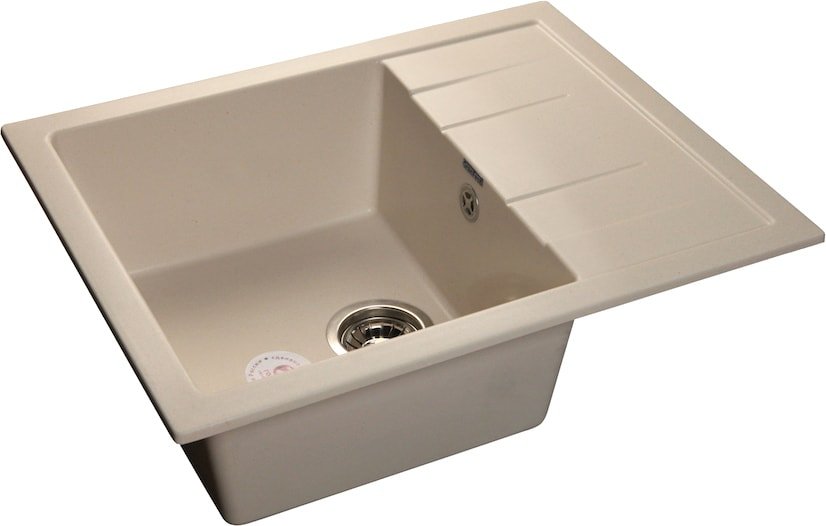 

Кухонная мойка GranFest GF-Q650L (белый)
