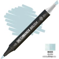 Маркер художественный Sketchmarker Brush Двусторонний BG83 SMB-BG83 (арктический серый)