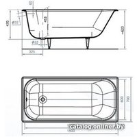 Ванна Goldman Comfort 150x70 ZYA-38-5