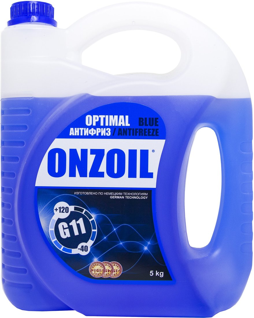 

Антифриз ONZOIL Optimal Blue G11 5кг