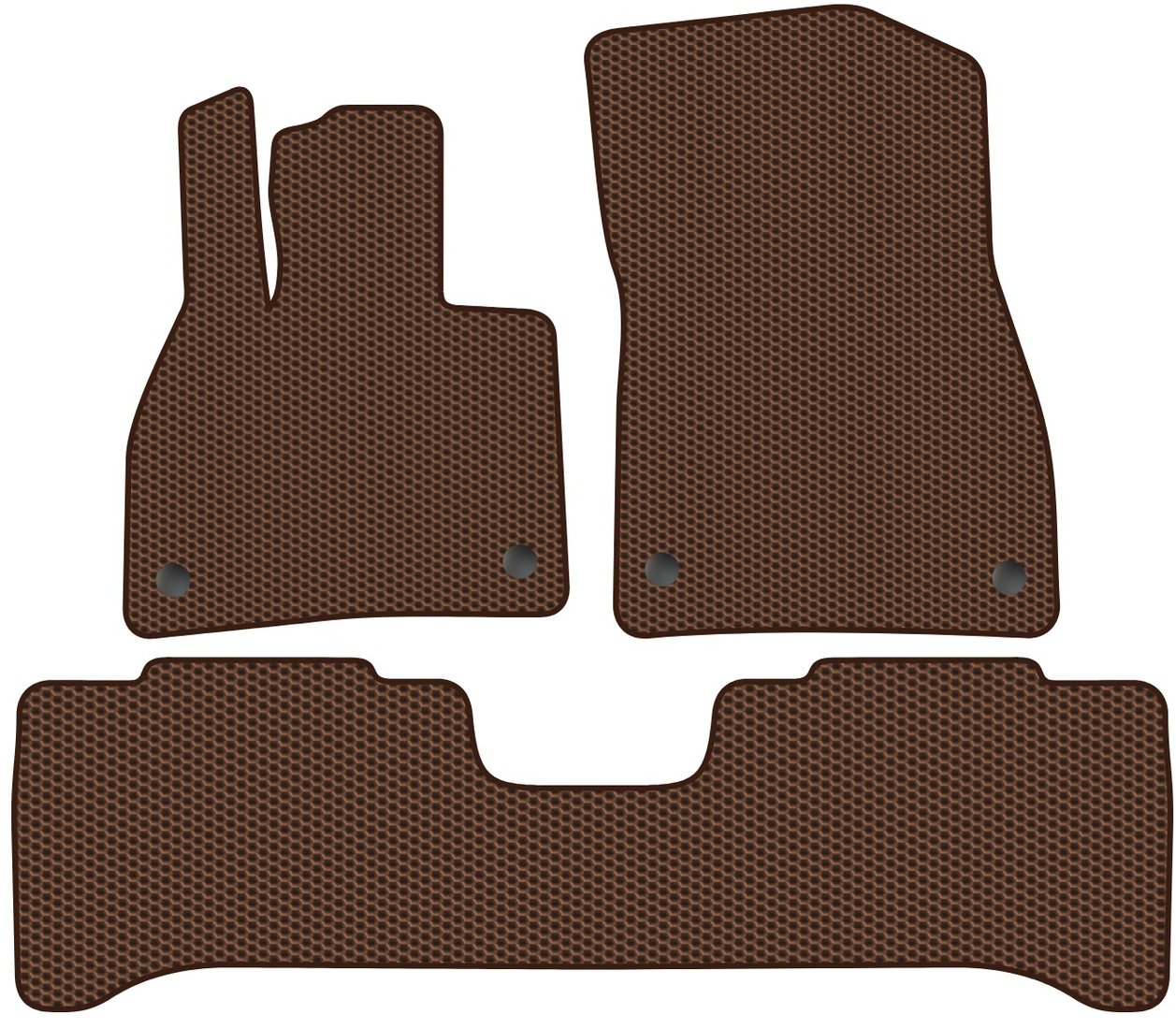 

Комплект ковриков для авто Alicosta Mercedes-Benz EQE I (suv / джип/suv 5 дв.) 2022 - Н.В. (коричневый, сота)