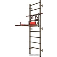 Шведская стенка (лестница) Central Sport Set-4 (мультихват, антик-серебро)