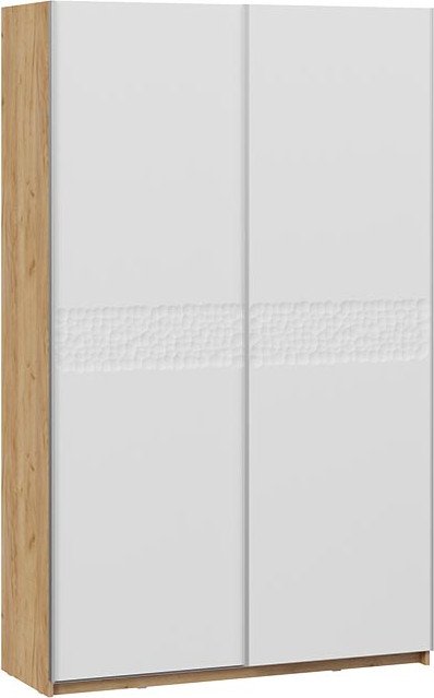 

Шкаф-купе Трия Оскар Скания Т2 1400 268611 (ручка серебро/дуб крафт золотой/белый снег/белый матовый)