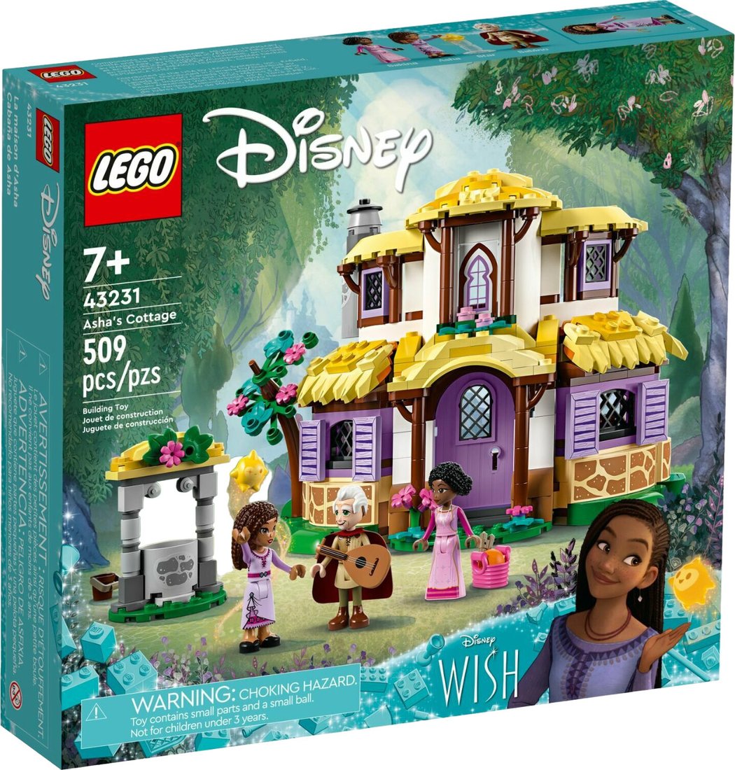 Конструктор LEGO Disney 43231 Коттедж Аши